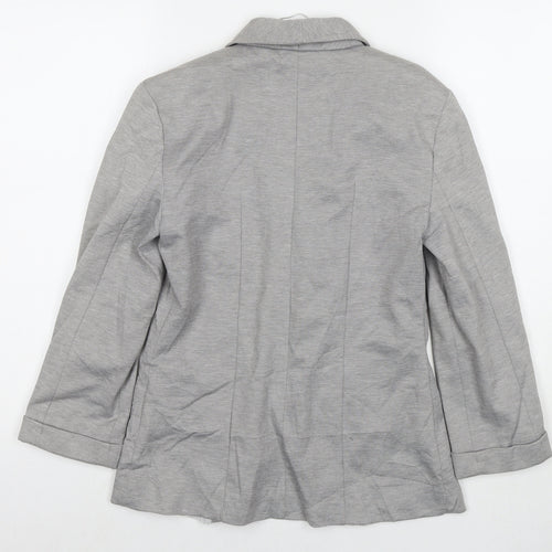 Miss Selfridge Womens Grey Jacket Blazer Size 6