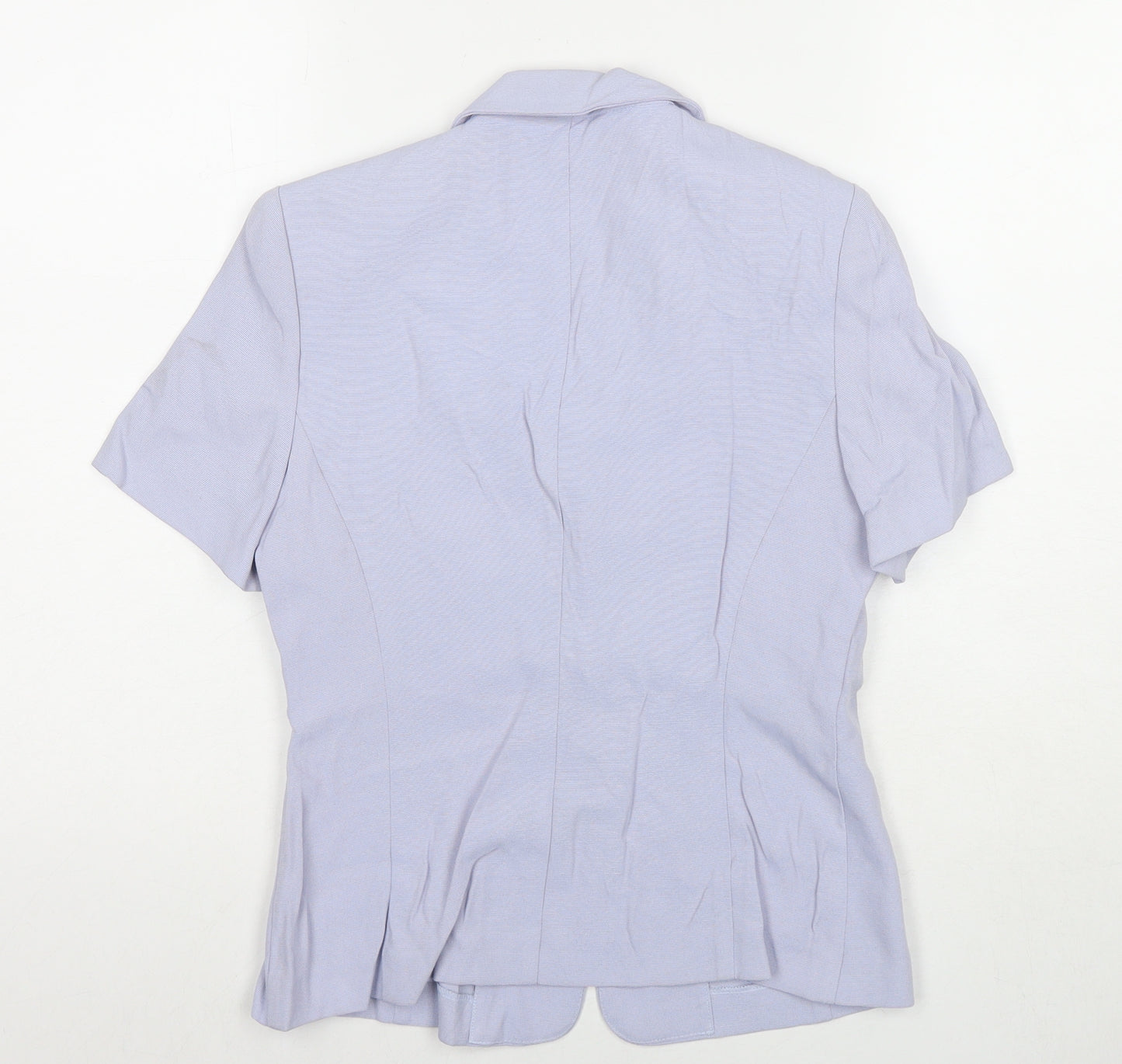 Dorothy Perkins Womens Blue Jacket Blazer Size 6 Button