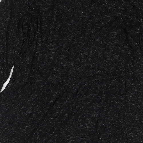 Beloved Womens Black Polyester Fit & Flare Size 8 Round Neck Pullover