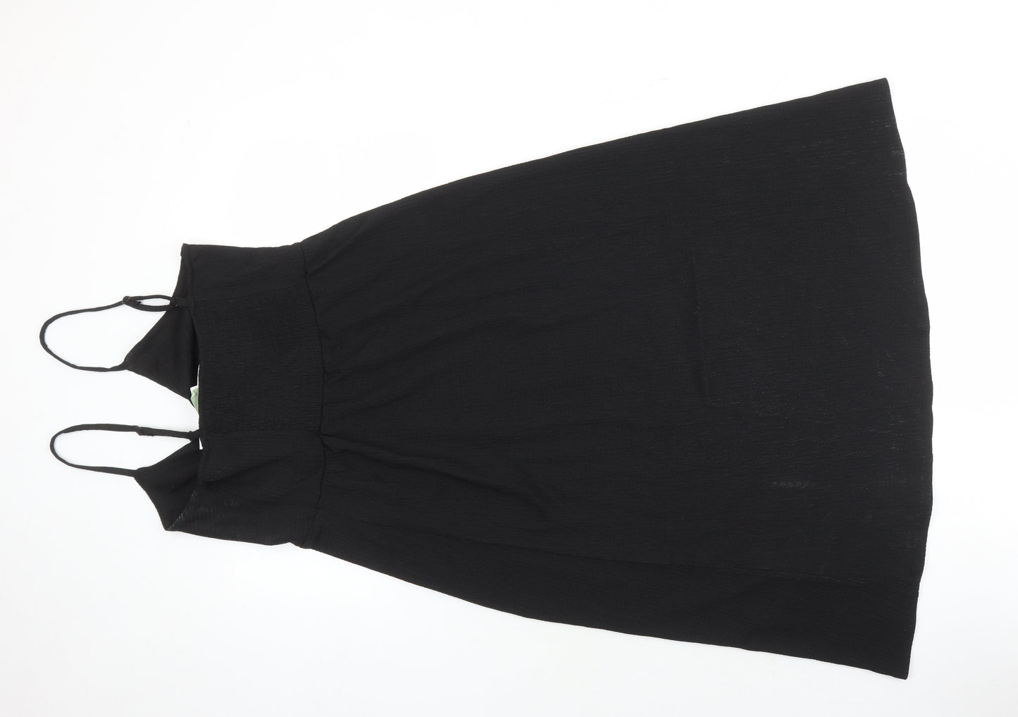 H&M Womens Black Polyester A-Line Size S Sweetheart