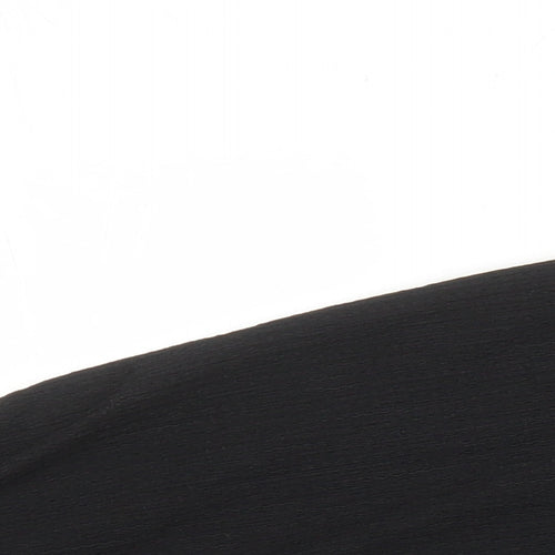 H&M Womens Black Polyester A-Line Size S Sweetheart