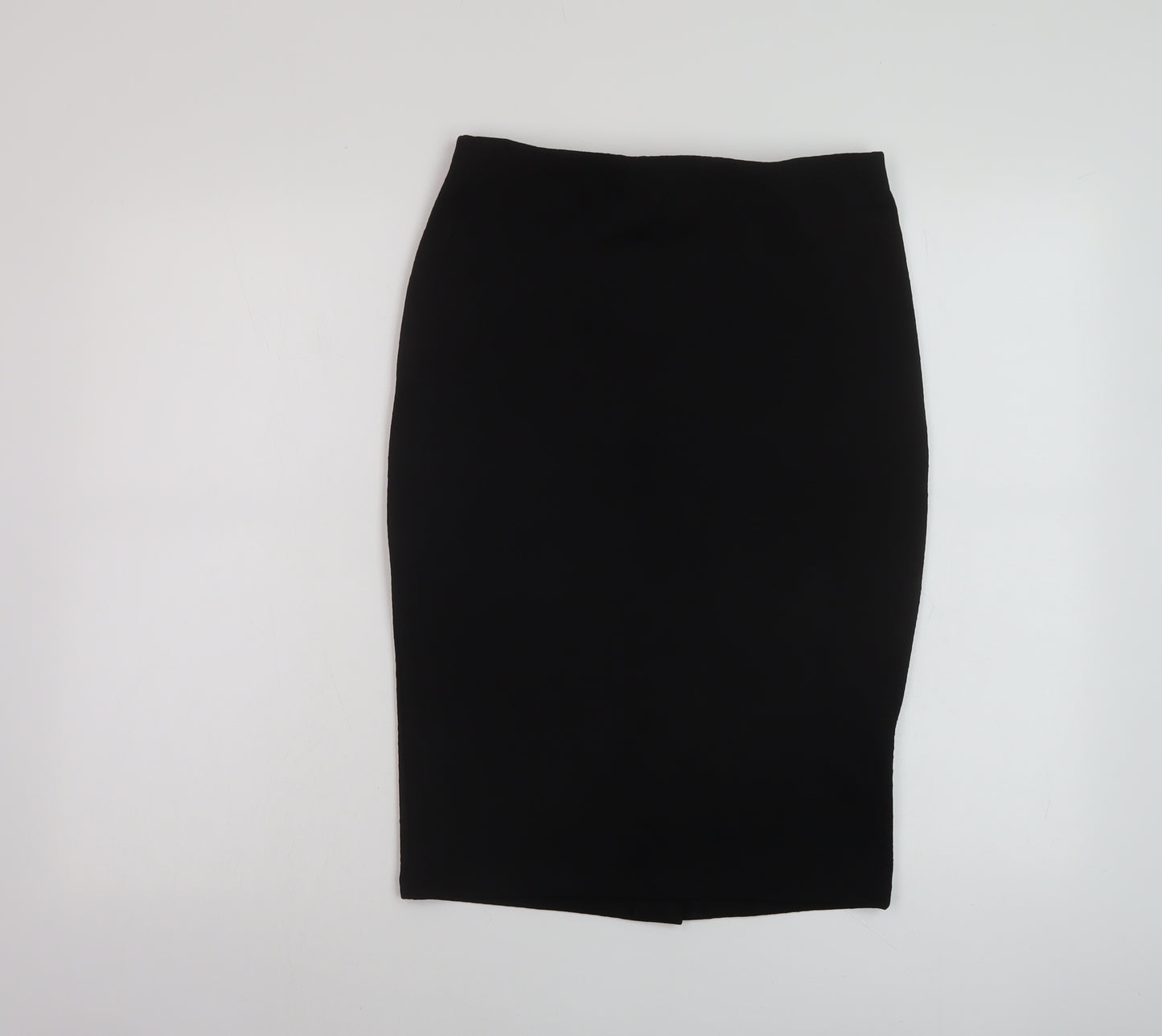 New Look Womens Black Polyester Bandage Skirt Size 12