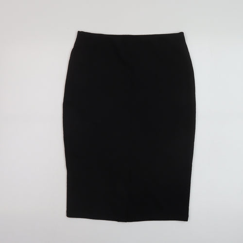 New Look Womens Black Polyester Bandage Skirt Size 12