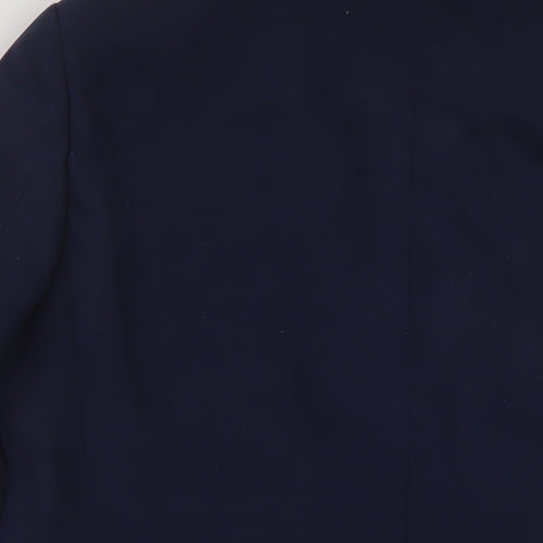Marks and Spencer Mens Blue Polyester Jacket Suit Jacket Size 40 Regular