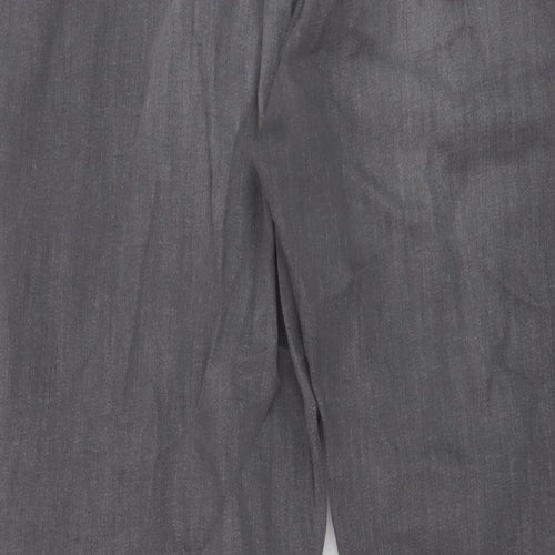 Nine Womens Grey Cotton Skinny Jeans Size 20 L29 in Regular Button