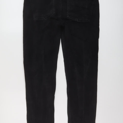 ASOS Mens Black Cotton Skinny Jeans Size 31 in L32 in Regular Button