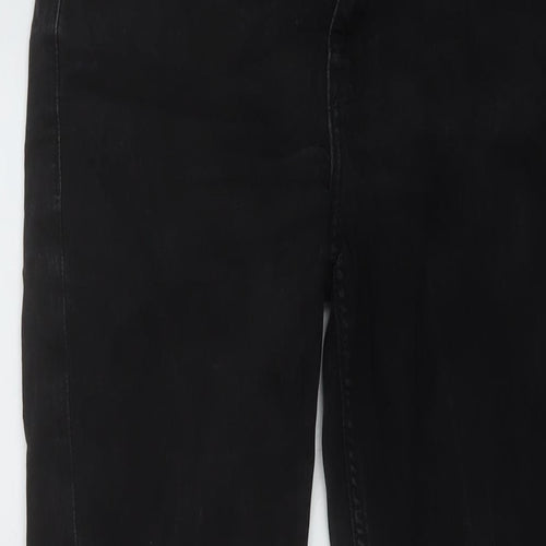 ASOS Mens Black Cotton Skinny Jeans Size 31 in L32 in Regular Button