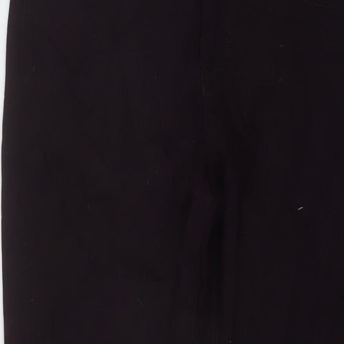New Look Womens Purple Cotton Skinny Jeans Size 12 L27 in Regular Button
