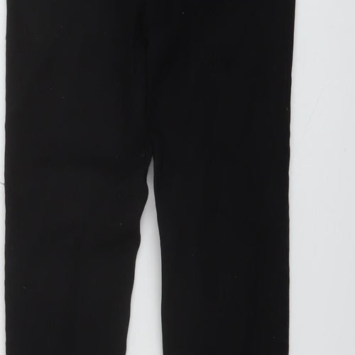 River Island Boys Black Cotton Skinny Jeans Size 11 Years Regular Button