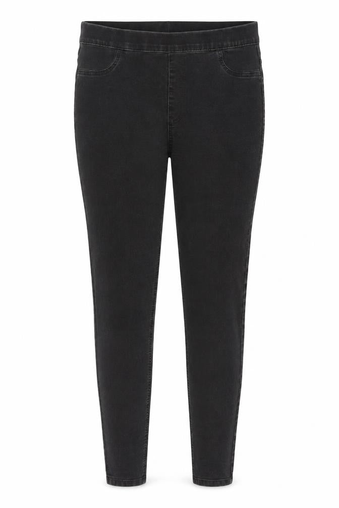 Marks and Spencer Womens Grey Cotton Jegging Jeans Size 32 in L27 in Regular