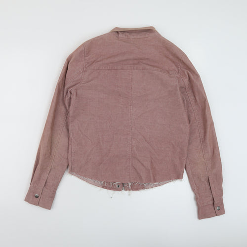 NEXT Womens Pink Jacket Size 6 Zip