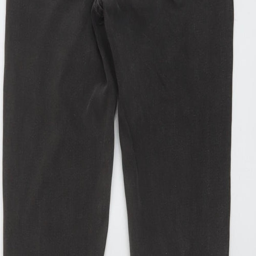 AllSaints Mens Grey Cotton Skinny Jeans Size 28 in L34 in Regular Button