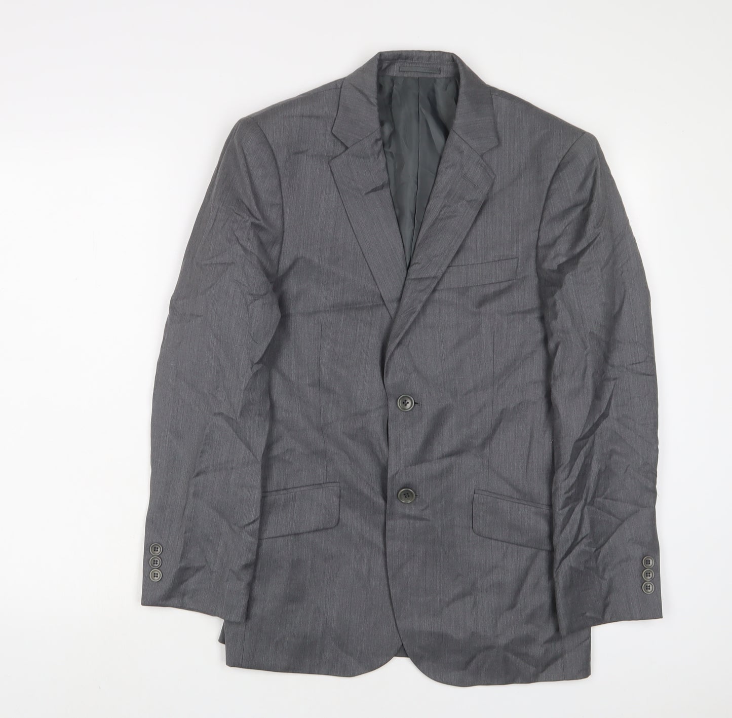 G2000 Mens Grey Wool Jacket Suit Jacket Size 36 Regular