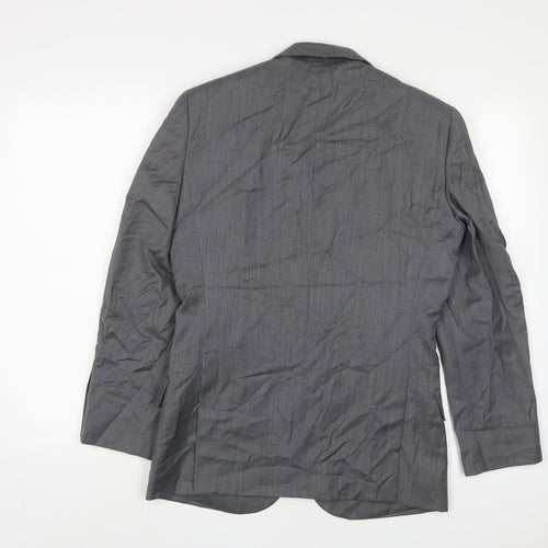 G2000 Mens Grey Wool Jacket Suit Jacket Size 36 Regular
