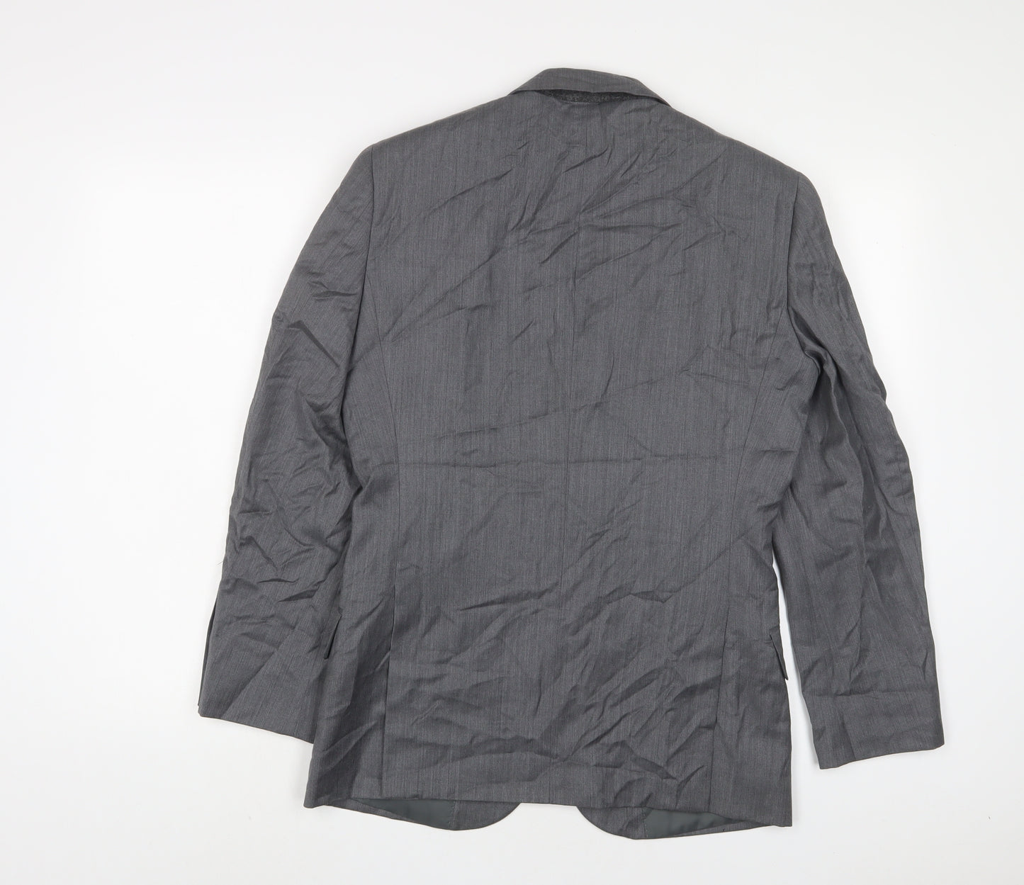 G2000 Mens Grey Wool Jacket Suit Jacket Size 36 Regular