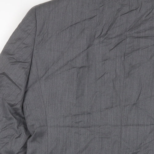 G2000 Mens Grey Wool Jacket Suit Jacket Size 36 Regular