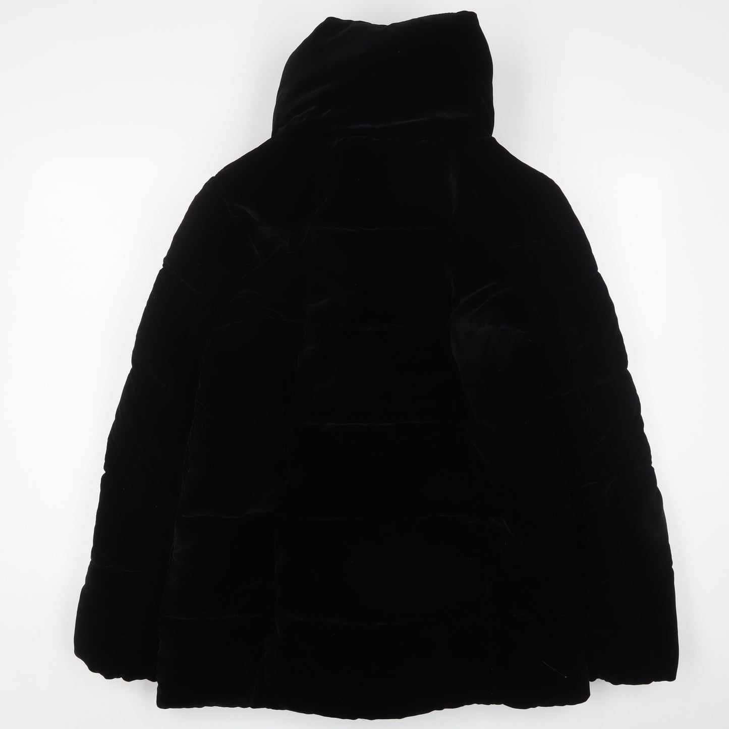 NEXT Womens Black Jacket Coat Size 12 Zip