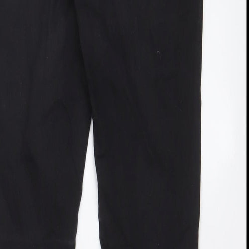 George Womens Black Cotton Skinny Jeans Size 10 L29 in Regular Zip