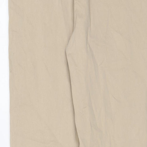 Denim & Co. Womens Beige Cotton Skinny Jeans Size 8 L30 in Regular Zip