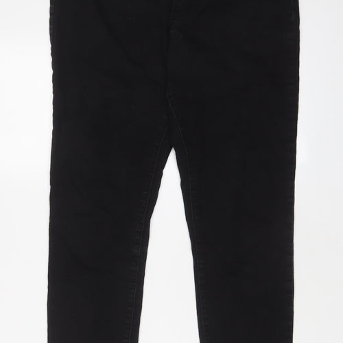 Pep&Co Womens Black Cotton Jegging Jeans Size 14 L28 in Regular