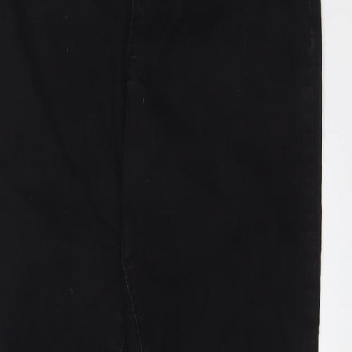 Pep&Co Womens Black Cotton Jegging Jeans Size 14 L28 in Regular