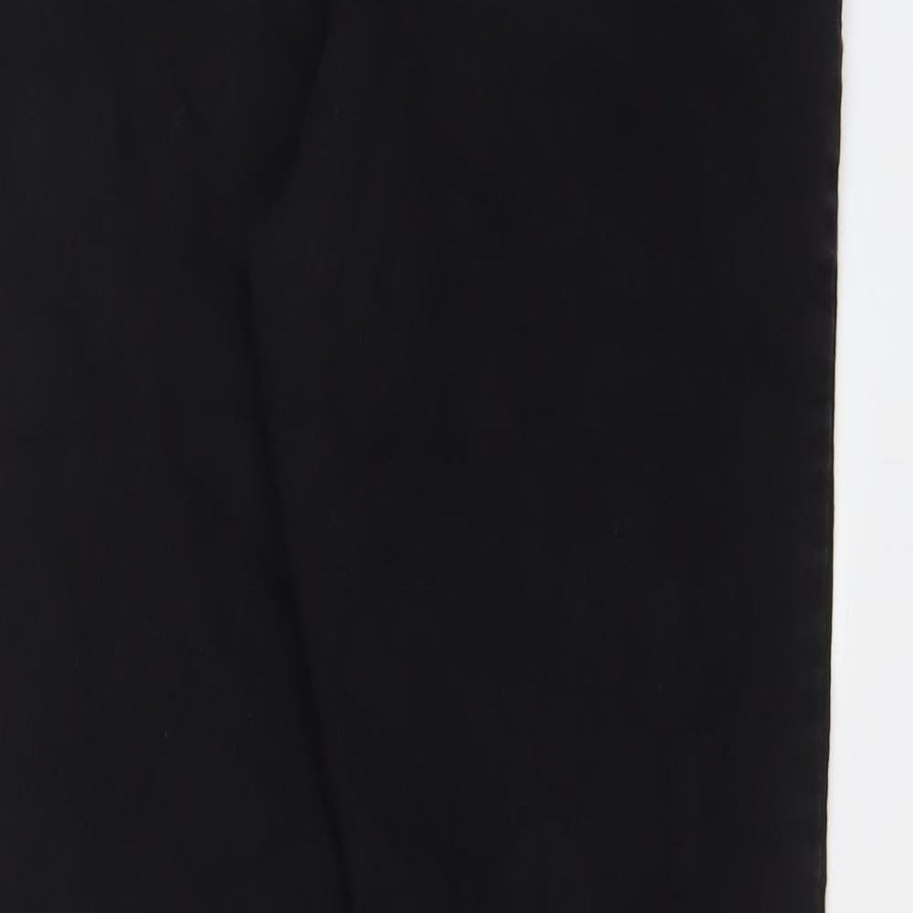 Pep&Co Womens Black Cotton Jegging Jeans Size 14 L28 in Regular