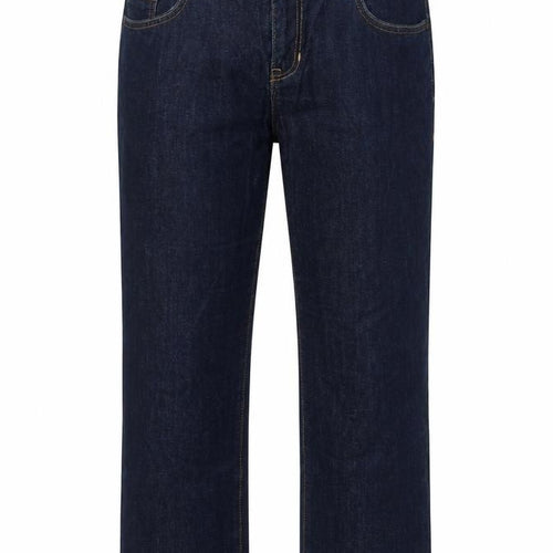 Gap Mens Blue Cotton Cropped Jeans Size 34 in L24 in Regular Zip