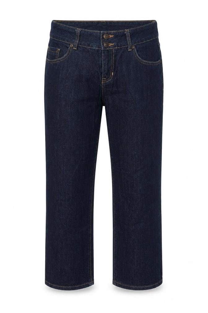 Gap Mens Blue Cotton Cropped Jeans Size 34 in L24 in Regular Zip