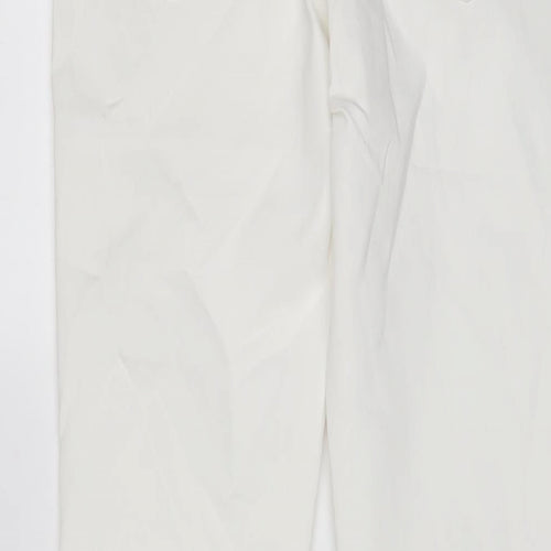 Marks and Spencer Womens White Cotton Jegging Jeans Size 10 L26 in Regular