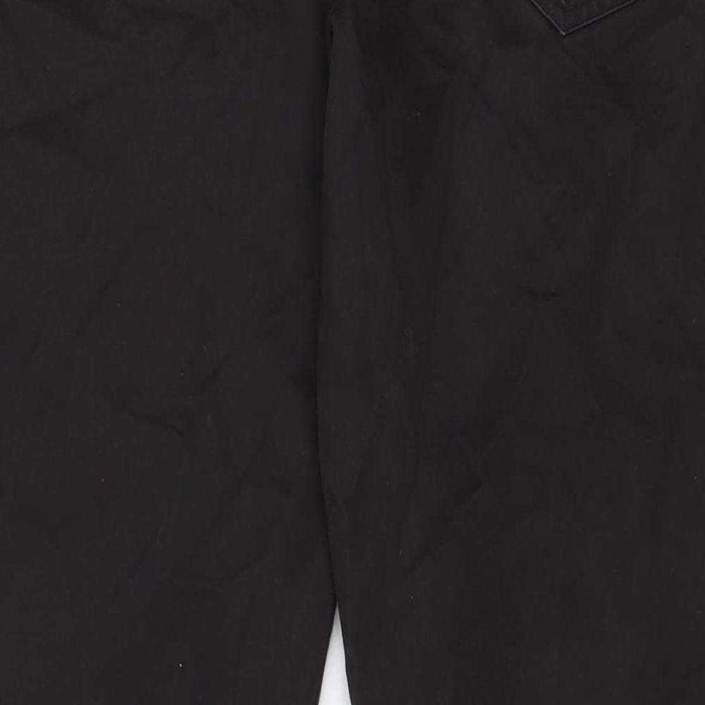 Levi's Mens Brown Cotton Straight Jeans Size 38 in L30 in Regular Zip