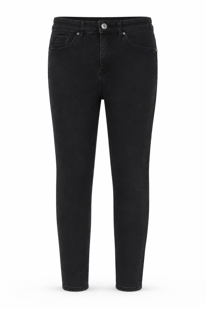 NEXT Womens Grey Cotton Skinny Jeans Size 10 L27 in Regular Zip
