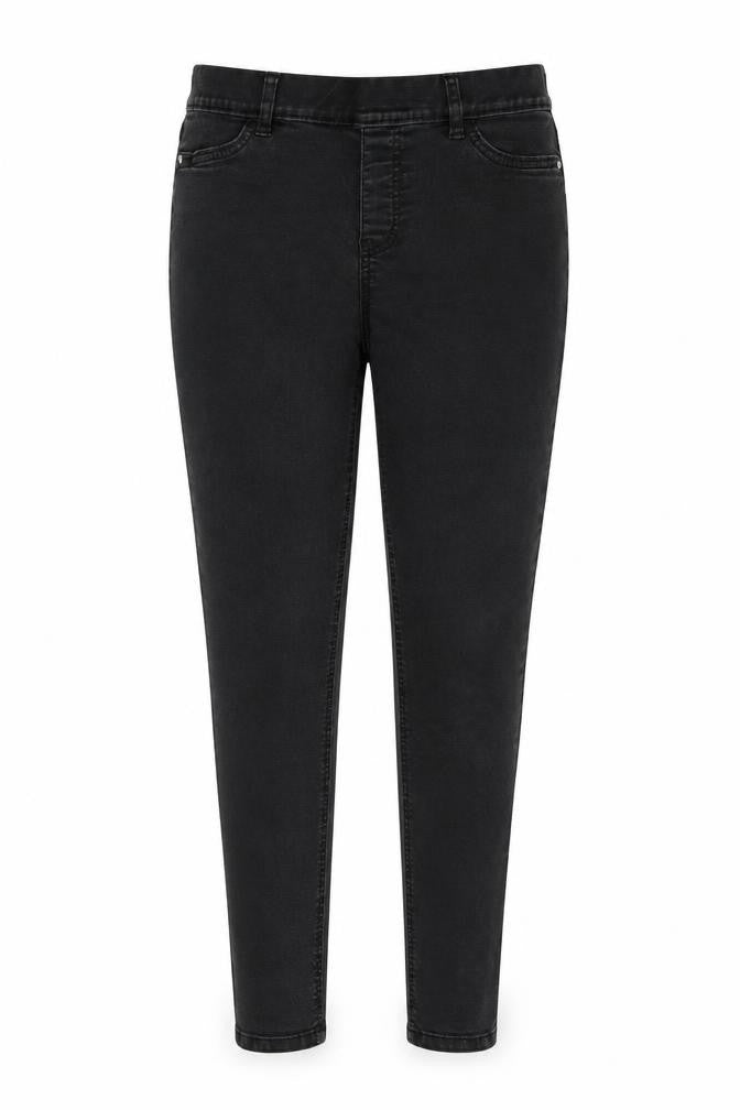 F&F Womens Grey Cotton Jegging Jeans Size 10 L29 in Regular
