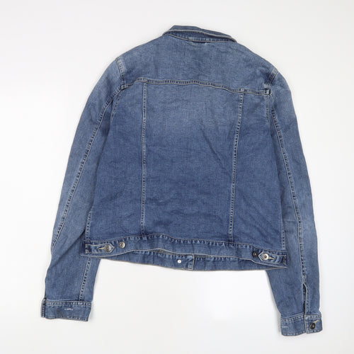 Vince Camuto Womens Blue Jacket Size XL Button