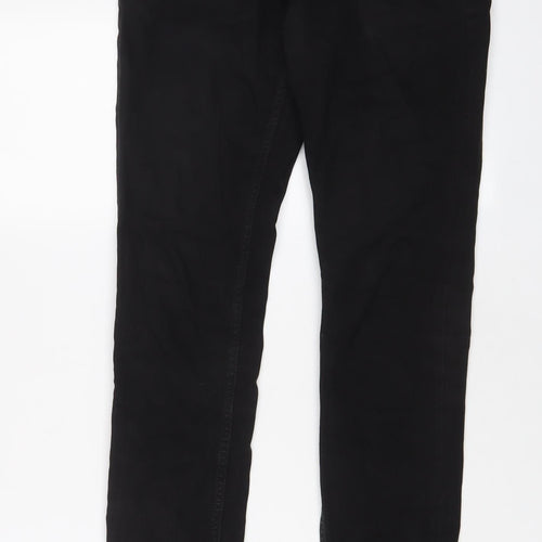 ONLY & SONS Mens Black Cotton Skinny Jeans Size 28 in L32 in Regular Button