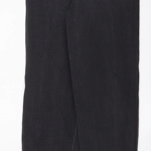 Denim & Co. Womens Grey Cotton Skinny Jeans Size 8 L29 in Regular Zip