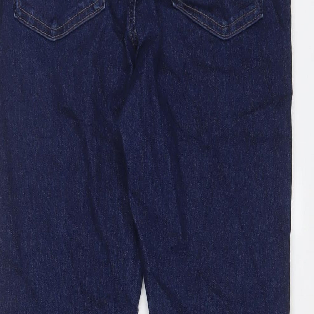 Marks and Spencer Womens Blue Cotton Jegging Jeans Size 10 L26 in Regular