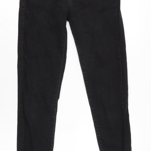 Levi's Womens Black Cotton Blend Skinny Jeans Size 26 in L30 in Regular Zip