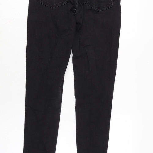 Levi's Womens Black Cotton Blend Skinny Jeans Size 26 in L30 in Regular Zip