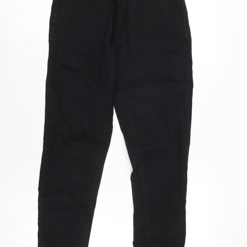 Denim & Co. Womens Black Cotton Blend Jegging Jeans Size 10 L28.5 in Regular