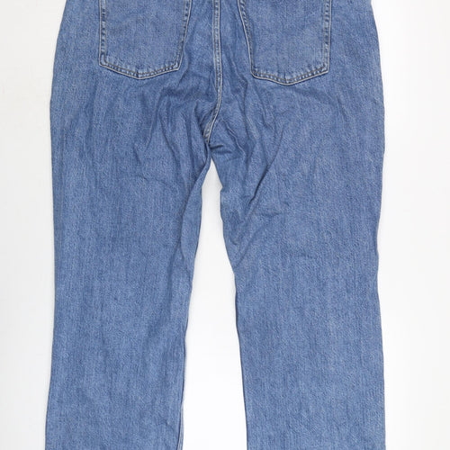 Monki Mens Blue Cotton Skinny Jeans Size 36 in L31 in Regular Zip