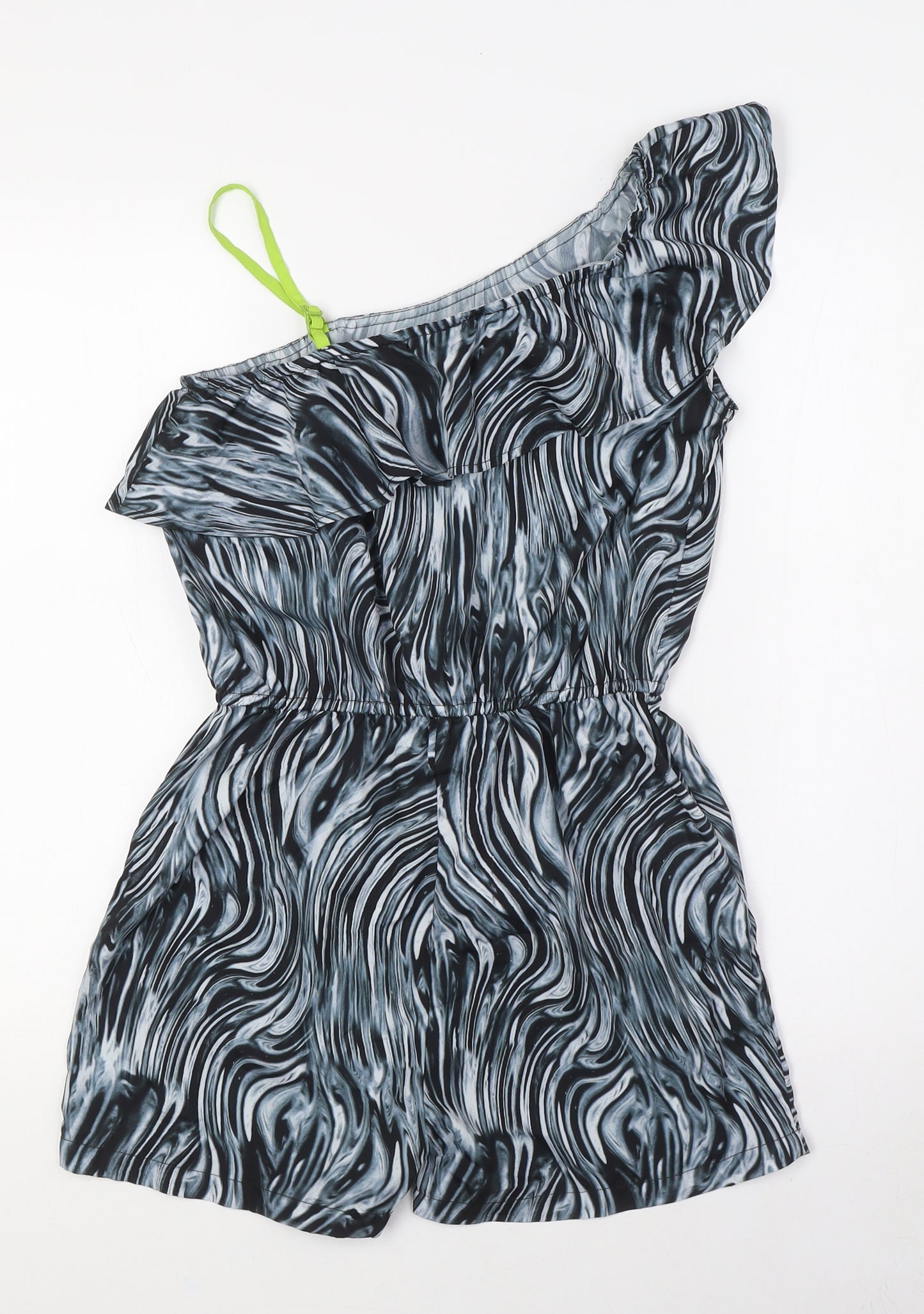 Monsoon Girls Grey Polyester Jumpsuit One-Piece Size 11-12 Years - Elasticated Waist