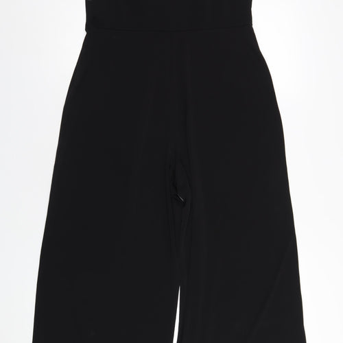 River Island Womens Black Polyester Jumpsuit One-Piece Size 14 L31 in Pullover