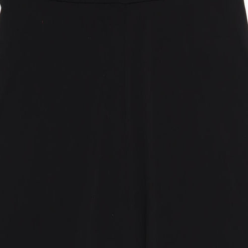 River Island Womens Black Polyester Jumpsuit One-Piece Size 14 L31 in Pullover