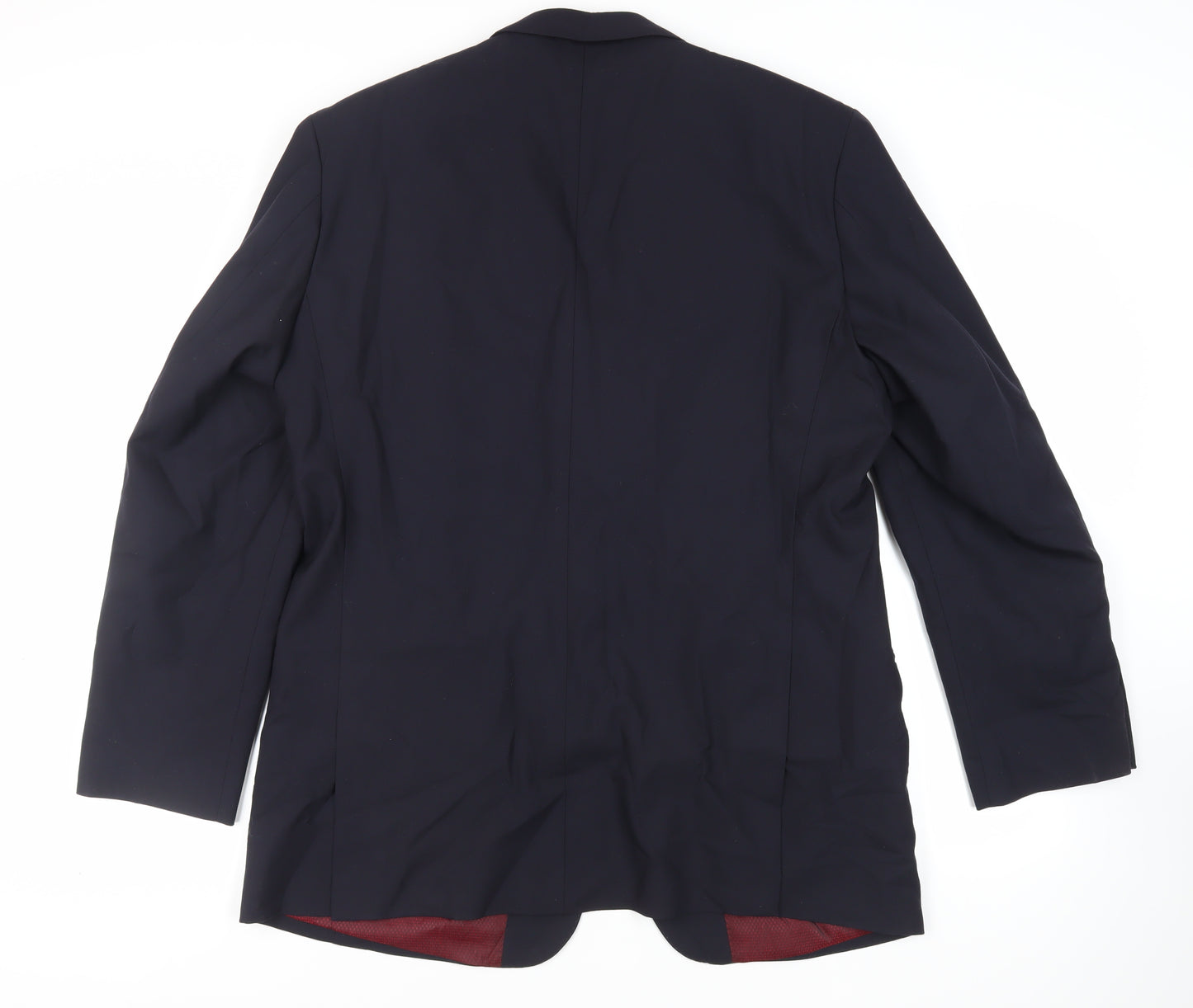 Skopes Mens Blue Wool Jacket Suit Jacket Size 46 Regular