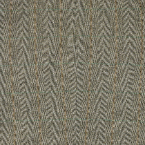 John G Hardy Mens Green Herringbone Jacket Blazer Size L Button - Vintage