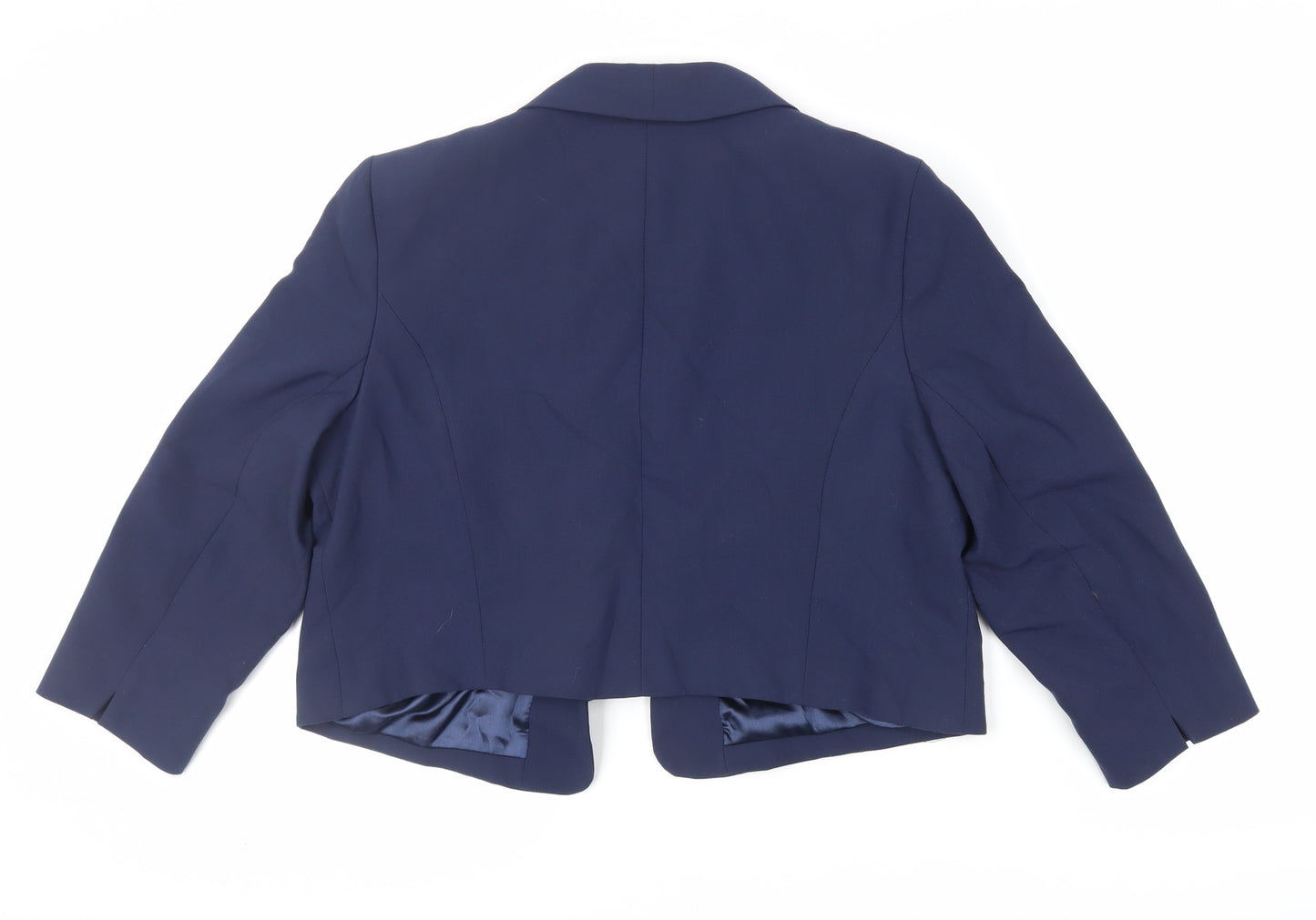 Dorothy Perkins Womens Blue Jacket Blazer Size 20 - Open