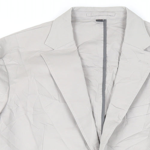 Marks and Spencer Mens Beige Jacket Blazer Size 42 Button