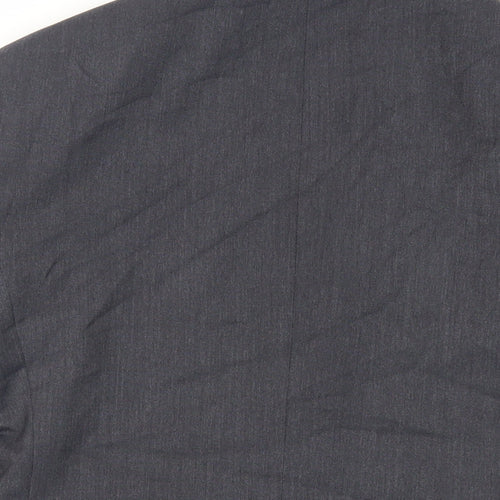 Marks and Spencer Mens Grey Polyester Jacket Suit Jacket Size 36 Regular