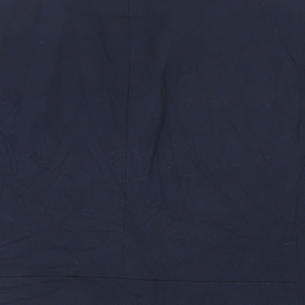 Marks and Spencer Womens Blue Jacket Blazer Size 16 Button