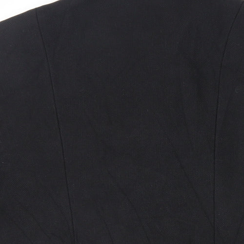 J.Taylor Womens Black Kimono Blazer Size 16 Button